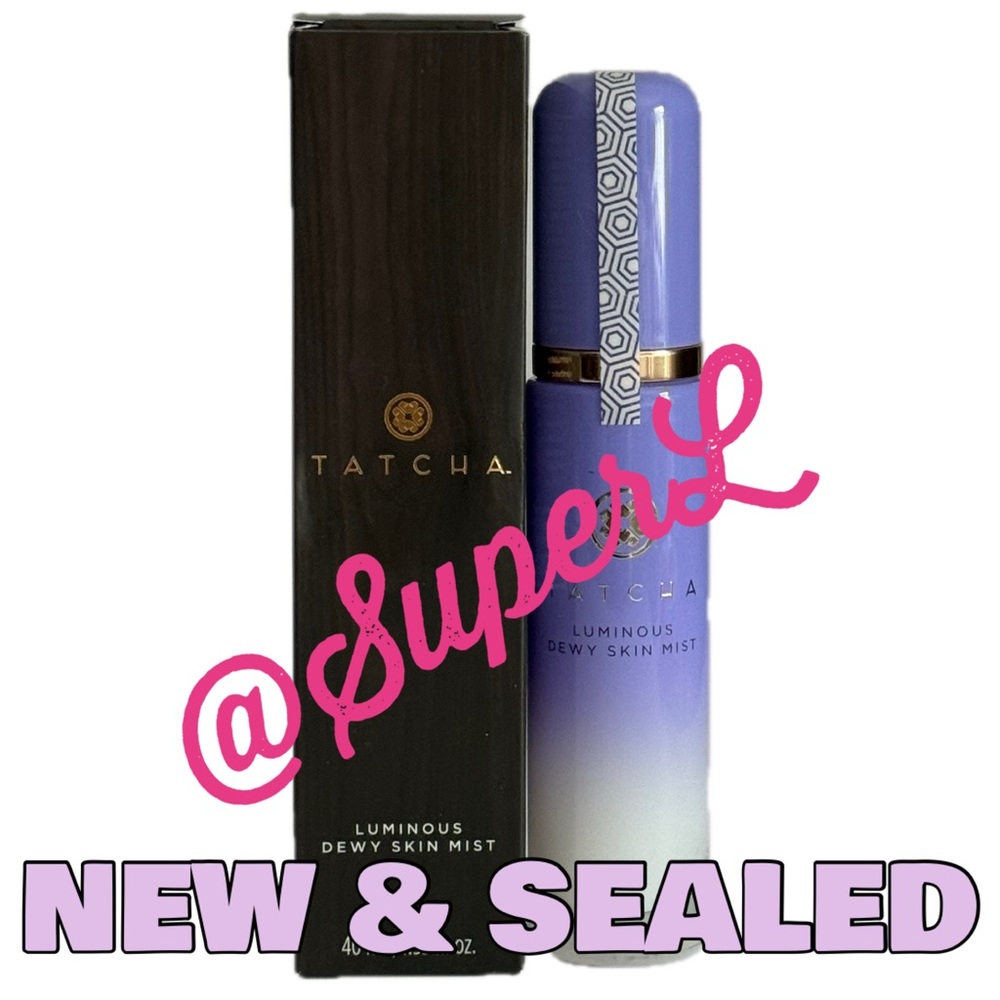 NEW Tatcha Luminous Dewy Skin Mist Makeup Primer Spray Glow Skincare Beauty